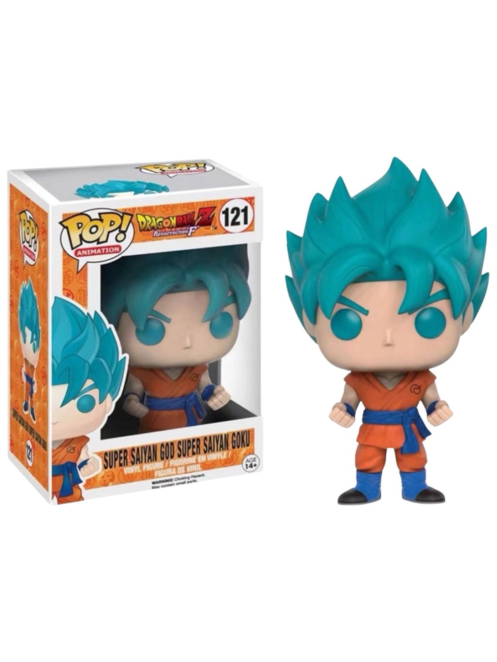 FUNKO POP! 121 SUPER SAIYAN GOD SUPER SAIYAN GOKU - BNIB